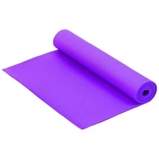 Коврик для фитнеса и йоги Larsen PVC р173х61х0,6см синий (повыш плотн)